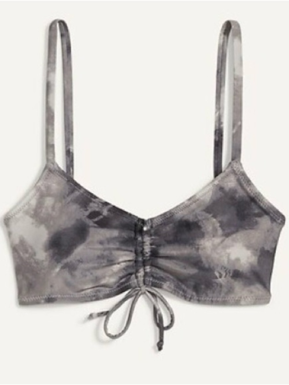 2pc Old Navy Gray Cinch Tie-Dye Bikini  Size S EUC - Picture 9 of 9